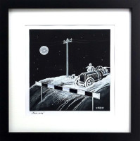  Viktor Preiss - Konec cesty - originál kresba